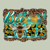 Bee Kind With Sunflower And Leopard Background Long Sleeve Tee | Teevron