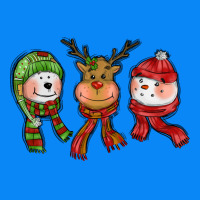 Christmas Reindeer Polar Bear Snowman Zipper Hoodie | Teevron