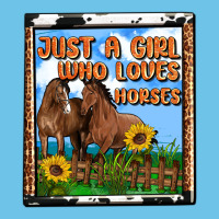 Western Just A Girl Who Loves Horses Premium Sweatshirt | Teevron