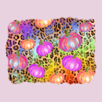 Colourful Pumpkin Background Ladies Tee | Teevron