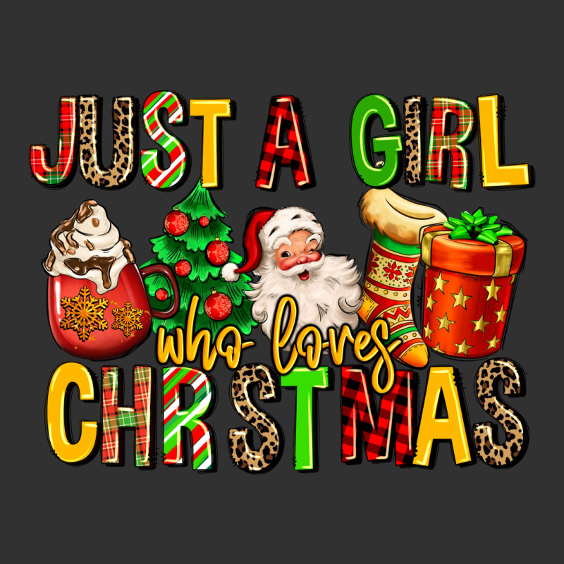 Just A Girl Who Loves Christmas Urban Heavy Tee by MaliasSmallBusiness | Teevron