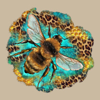 Leopard Honeycomb With Bee Long Sleeve Tee | Teevron