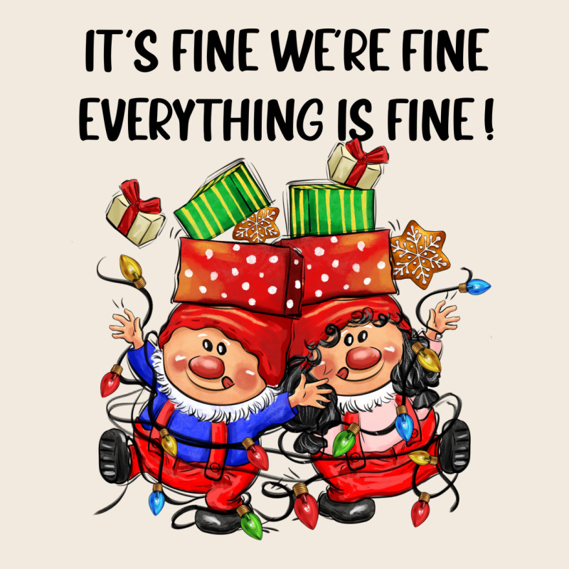 Its Fine Were Fine Everything Is Fine Zipper Hoodie by CowGirlArtShop | Teevron