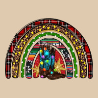 Christmas Cowboy Boots Rainbow Heavyweight Sweatshirt | Teevron