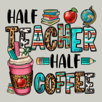 Half Teacher Half Coffee Heavyweight Hoodie | Teevron