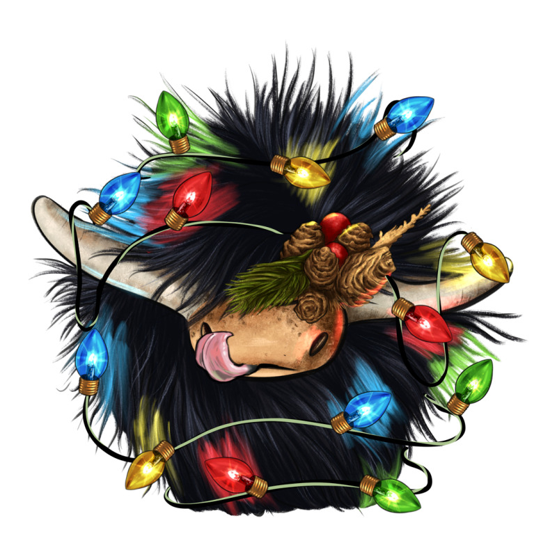 Christmas Black Angus Gnome Zipper Hoodie by CowGirlArtShop | Teevron