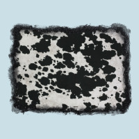 Cowhide Background Ladies Tee | Teevron