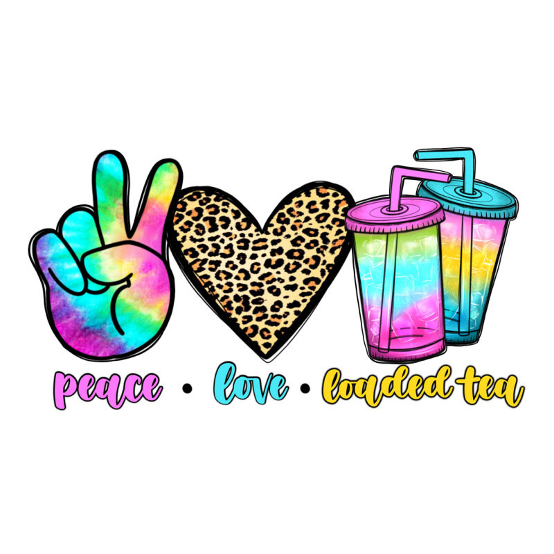 Peace Love Loaded Tea Premium Tee by JahusDesignShop | Teevron
