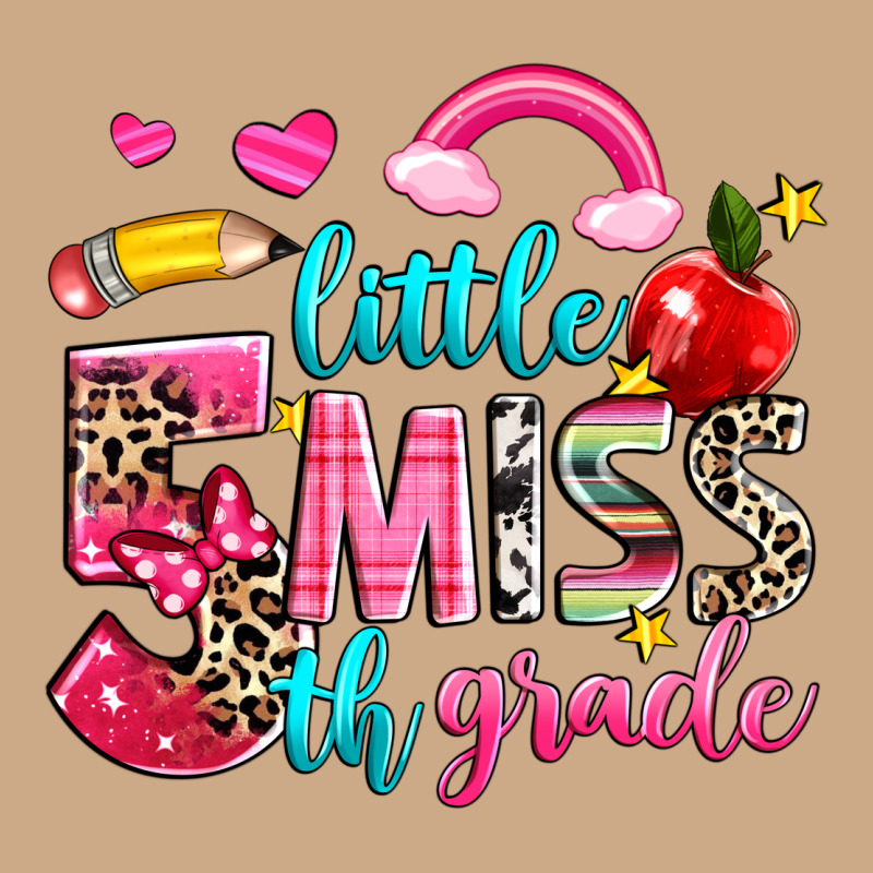 Little Miss Fifth Grade Vintage Hoodie by NancyCooperArtShop | Teevron