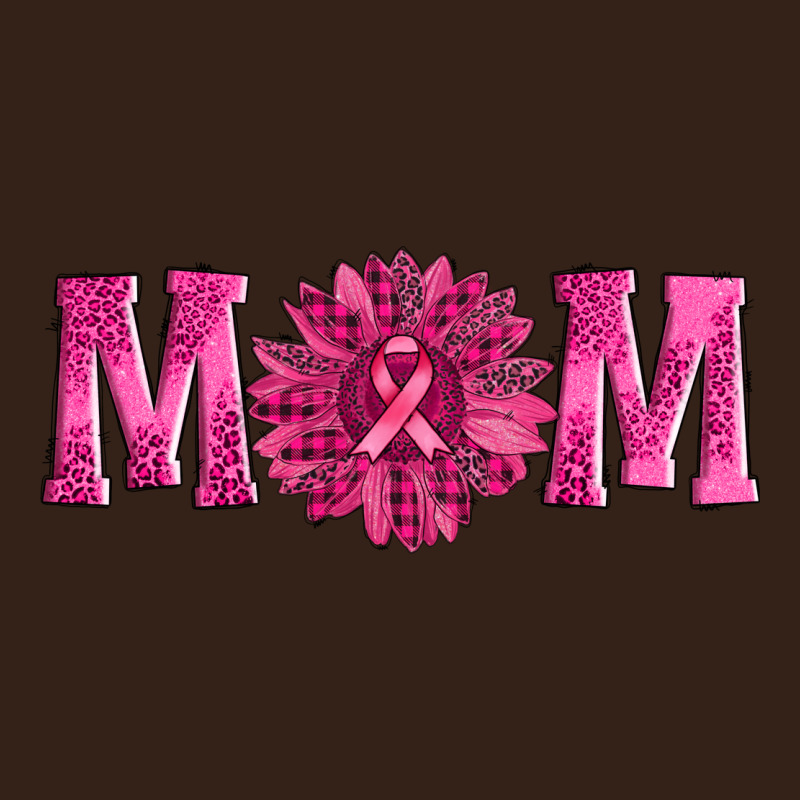 Breast Cancer Mom Sunflower Heavy Core Tee by AdoDesignShop | Teevron