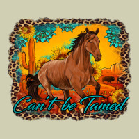 Can't Be Tamed Horse With Sunflowers Turquoise Gemstone Western Sunset Heavy Core Tee | Teevron