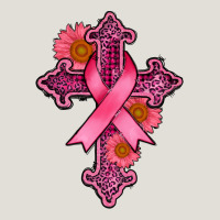 Breast Cancer Cross Heavy Core Tee | Teevron