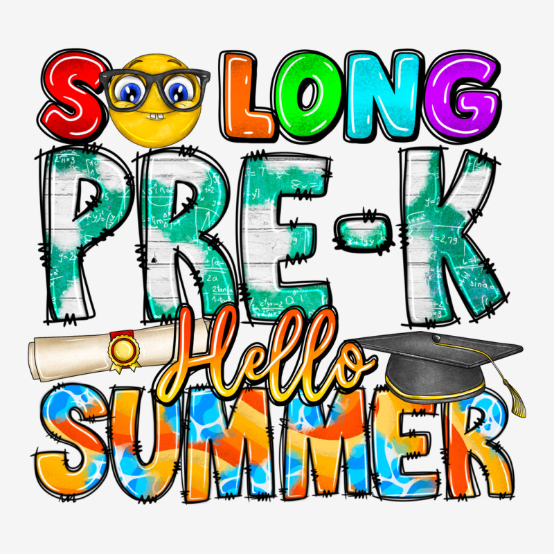 So Long Pre K Hello Summer Urban Hoodie by CowhideDigitalArt | Teevron