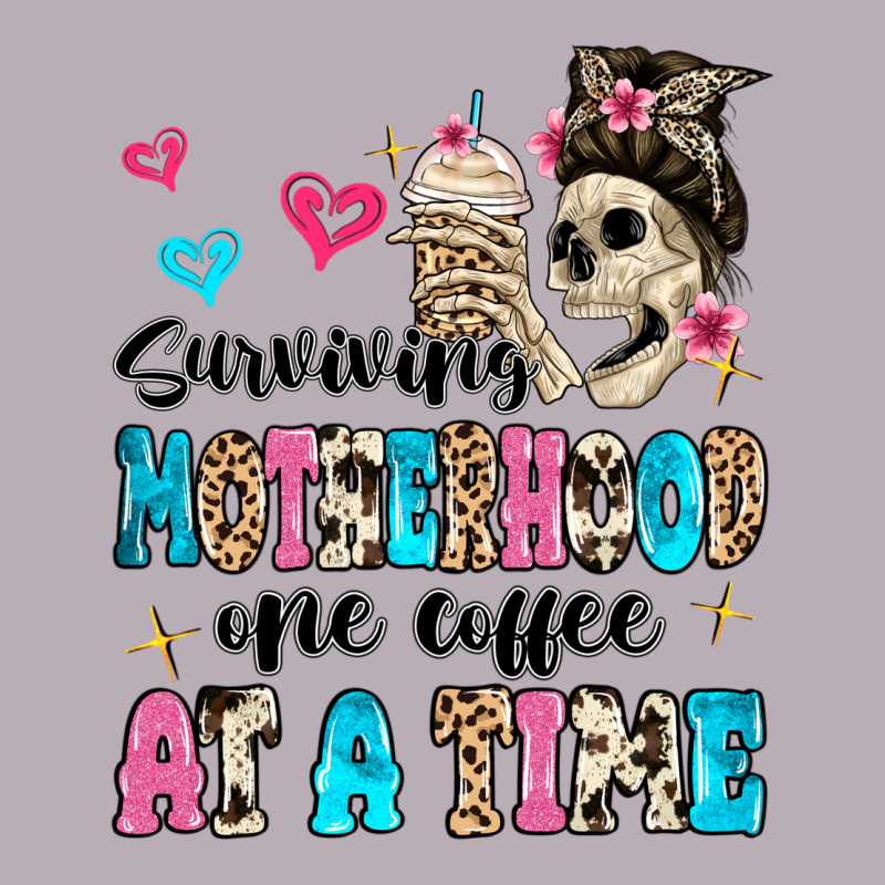 Surviving Motherhood One Coffee At A Time Vintage Tee by MaliasSmallBusiness | Teevron