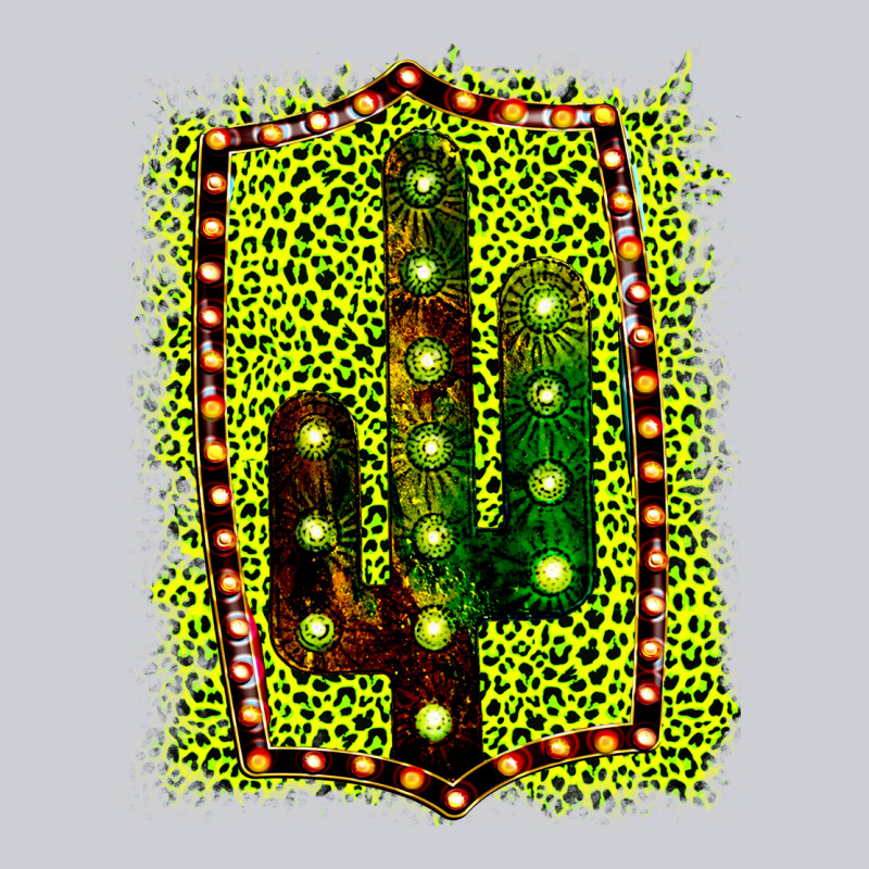 Cactus Leopard Frame Heavyweight Sweatshirt by Bettercallsaul | Teevron
