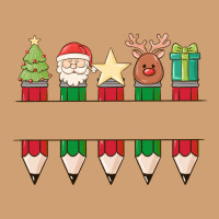Add Your Personalization Christmas Pencils Vintage Tee | Teevron