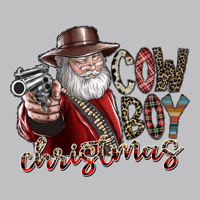 Cowboy Christmas Long Sleeve Tee by SublimationCraftShop | Teevron