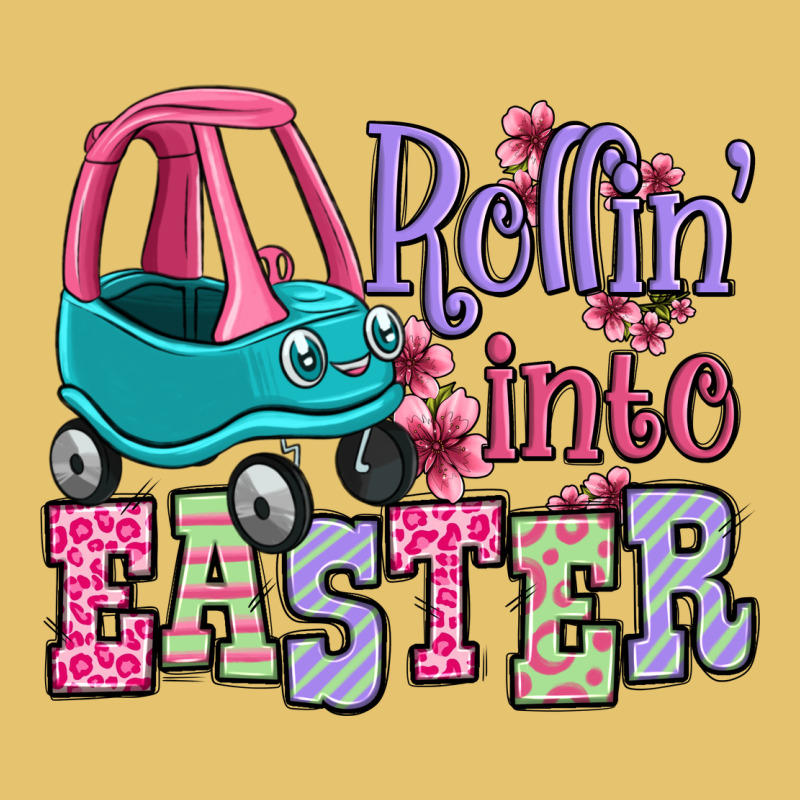 Easter Day Rollin Into Easter Toddler Car Premium Sweatshirt by OliviaCreatesArt | Teevron