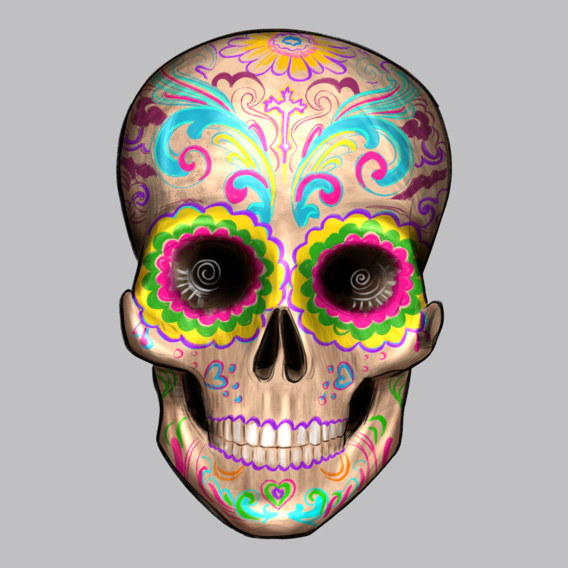 Mexican Skull Long Sleeve Tee by Artiststas | Teevron
