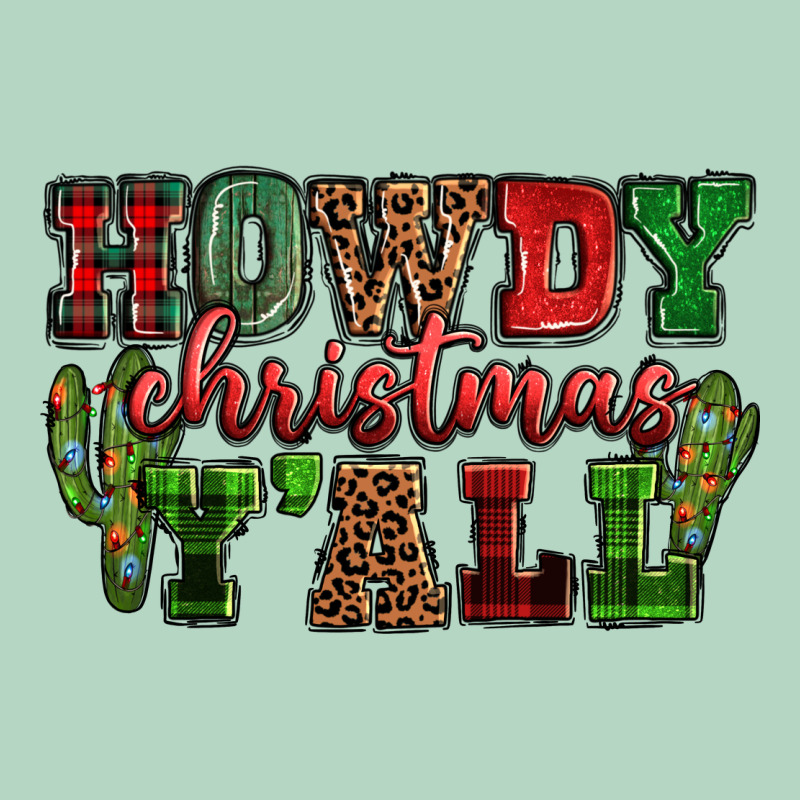 Howdy Christmas Y'all Classic Tee by NancyCooperArtShop | Teevron