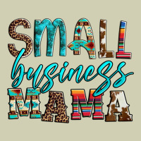 Small Business Mama Leopard Turquoise Aztec Serape Cowhide Heavy Core Tee | Teevron