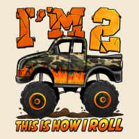 I'm Two This Is How I Roll Monster Truck Birthday Premium Tee | Teevron