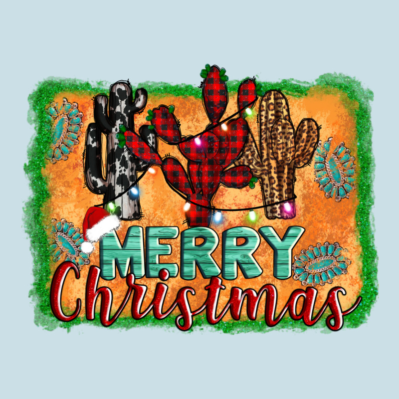 Merry Christmas Cactus Ladies Tee by AdoDesignShop | Teevron