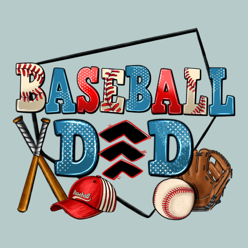Baseball Dad Heavy Core Tee by AdoDesignShop | Teevron