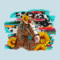 Horse With Sunflowers Ladies Tee | Teevron