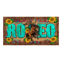 western rodeo horse leopard aztek sunflower license plate template | Teevron