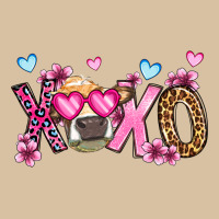 Xoxo Cow Valentine's Day Heavyweight Hoodie | Teevron