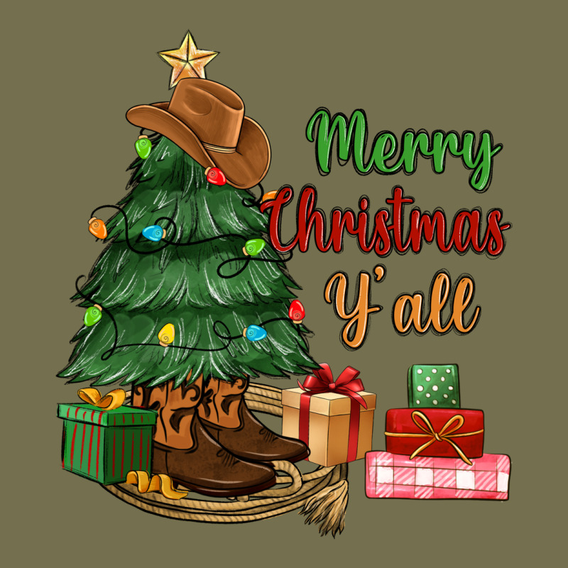 Merry Christmas Y'all Vintage Hoodie by MaliasSmallBusiness | Teevron
