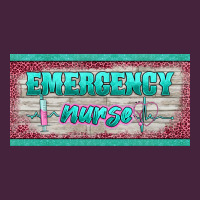 Western Emergency Nurse License Plate Template Premium Tee | Teevron