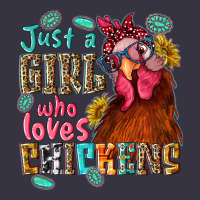 Just A Girl Who Loves Chickens Vintage Hoodie | Teevron