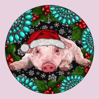 Baby Pig Christmas Ladies Tee | Teevron