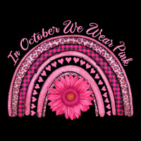 In October We Wear Pink Rainbow Heavy Core Tee | Teevron