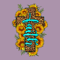Faith Sunflower Leopard Cross Olivia Heavyweight Hoodie | Teevron