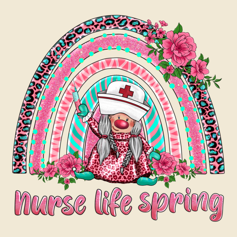 Nurse Life Spring Rainbow Premium Tee by BarkalooDesign | Teevron