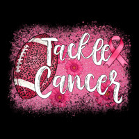 Tackle Cancer Football Leopard Heavy Core Tee | Teevron