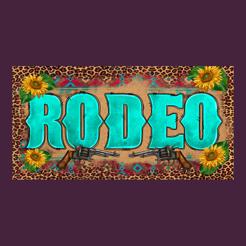 Western Rodeo Sunflowers Weapon  License Plate Template Premium Tee by BarkalooDesign | Teevron