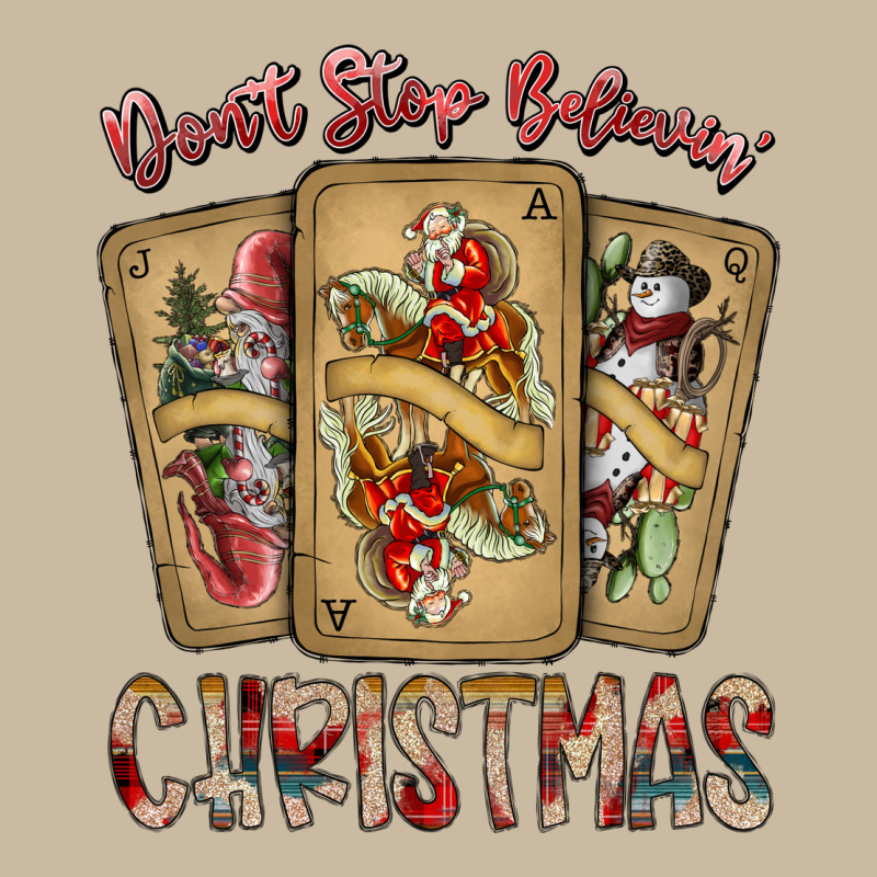 Dont Stop Believin Christmas Long Sleeve Tee by SublimationCraftShop | Teevron