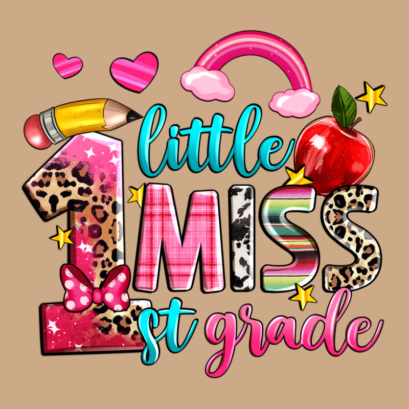 Little Miss First Grade Vintage Hoodie by NancyCooperArtShop | Teevron