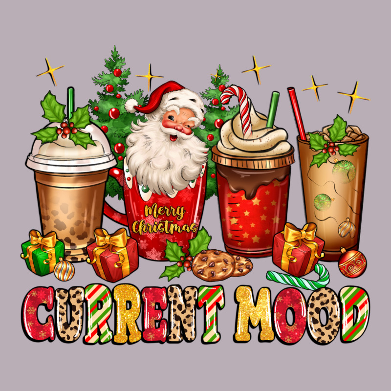 Christmas Santa Coffee Cups Current Mood Vintage Tee by MaliasSmallBusiness | Teevron