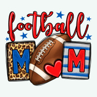 Football Mom Red And Blue Team Color Mother's Day Premium Hoodie | Teevron