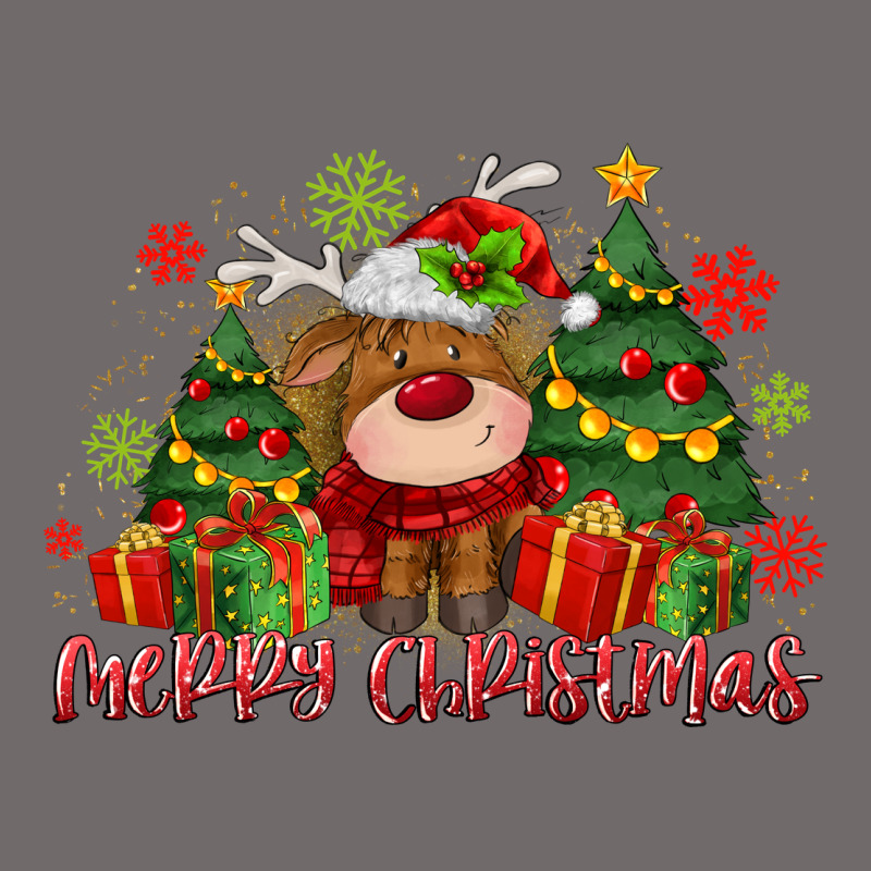 Merry Christmas Reindeer Urban Heavy Tee by MaliasSmallBusiness | Teevron
