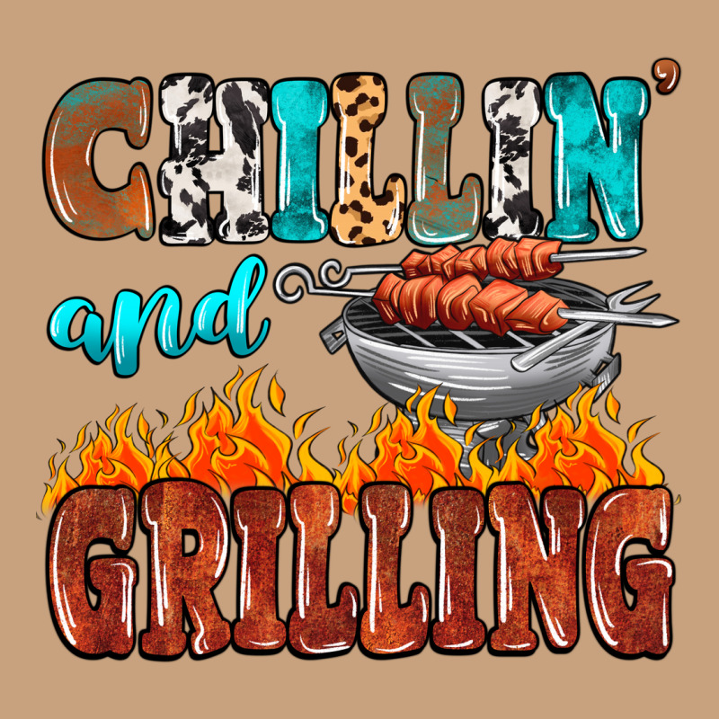 Chillin And Grilling Vintage Tee by MaliasSmallBusiness | Teevron