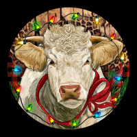 Charolais Heifer Christmas Ladies Tee | Teevron