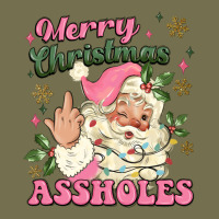 Merry Christmas Assholes Vintage Hoodie | Teevron