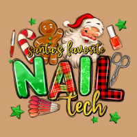 Santas Favorite Nail Tech Vintage Tee | Teevron
