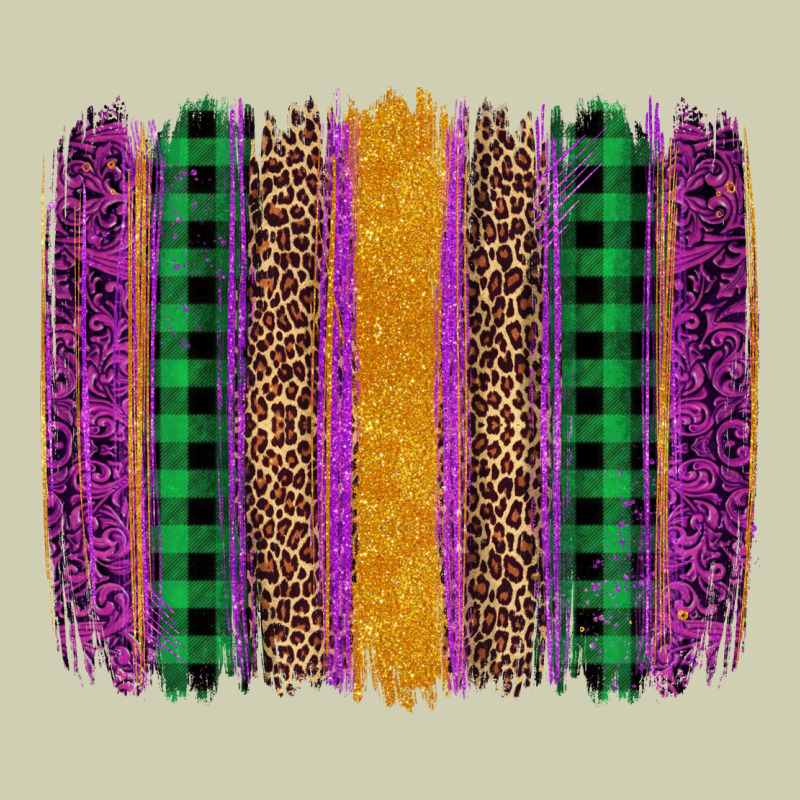 Mardi Gras Western Brush Stroke Heavy Core Tee by Artiststas | Teevron